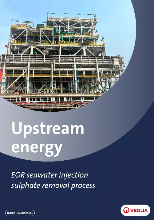 Upstream Energy - Sulphate Removal